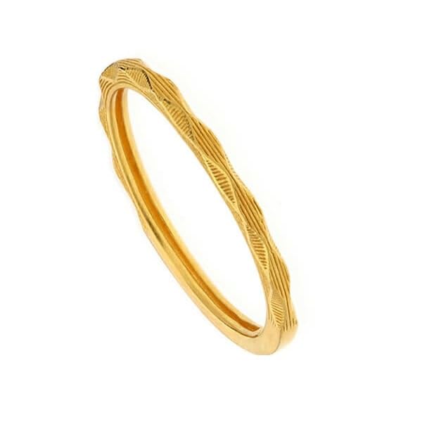 プリマゴールド] 純金 レディース ダイヤカットリング （14～18