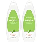 Amazon Basics Body Wash for Refreshing Skin, Cucumber, 22 fl oz (Pack of 2)