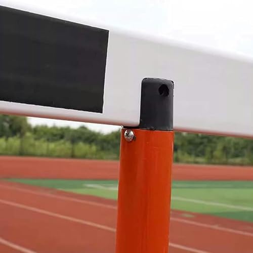 Regulowane ogrodzenia do treningu sportowego - Profesjonalne ogrodzenia do treningu prędkości na torze i na boisku - odpowiednie dla sportowców i sportowców zawodowych - wysokość 65 cm, mekh