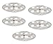 Idli Maker, Stainless Steel, 5 Plates (20 Idli Cavities), Round, Silver