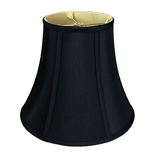 Royal Designs, Inc. BSO-704-14BLK True Bell Basic Lamp Shade, 7