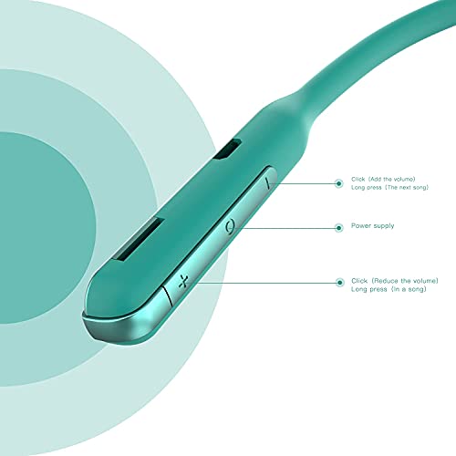 Bazaartrick Platinum Series M-31 Wireless Bluetooth in Ear Neckband Headphone with Mic - Image 5