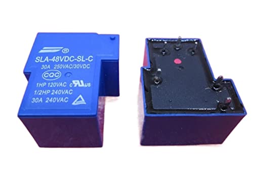 Relais SLA-48VDC-SL-C Songle 48V 30A DIP6 pour circuits imprimés électroniques