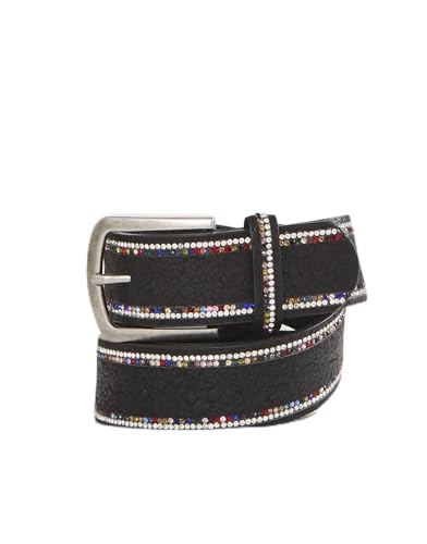 Ceinture moyenne unie de 3-5 cm aux finitions soignées