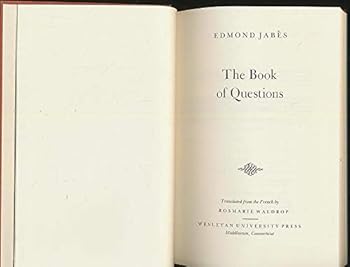 Hardcover The Book of Questions Book