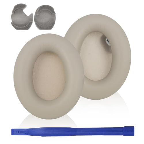 Image of WH-1000XM4 Replacement Earpads Cushions, Protein Leather Ear Pads for Sony WH-1000XM4(WH1000XM4) Noise Canceling Headphones with High Density Memory Foam, Without Affecting Sensor (Champagne Gold)