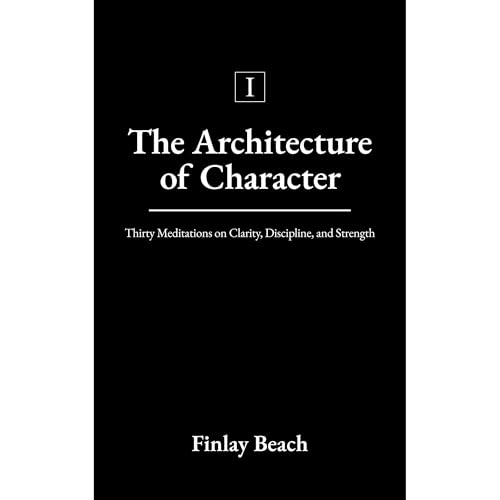 The Architecture of Character Audiolibro Por Finlay Beach arte de portada