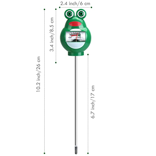 Ph Soil Tester For Garden Soil,2 Pack Soil Ph Test Kit,Soil Ph Meter For House Plants,Lawn Ph Testing Kit For Soil,Indoor Outdoor Digital Soil Acidity Tester Probe Sensor Analyzer For Plant Care #TOP4