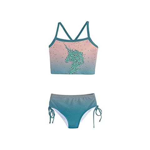 PattyCandy Girls Whale Shark Tankini Set Cover