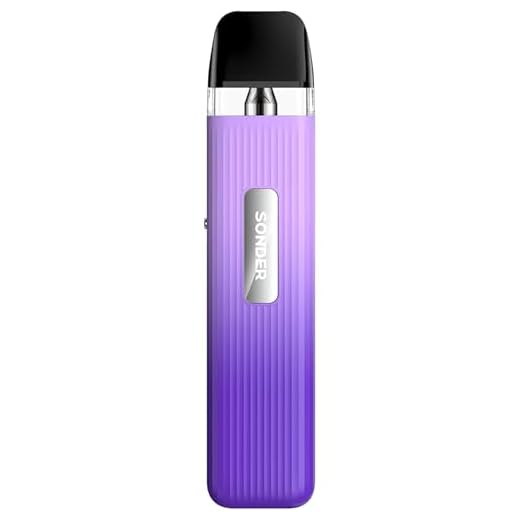 Sonder Q Pod Kit Compatable for Geek Vape E-cigarettes, Cartridge Capacity, Sonder Vape Pods, 15 colours, 20W/1000mAh Battery Output, Compatible with Geekvape Q Pods No Nicotine (Violet Purple)