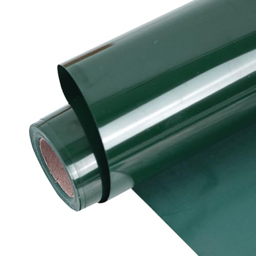 Image of FUNKAKA Heat Transfer Vinyl HTV Rolls, Dark Green 12 inch x 9ft