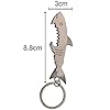 Shark Bottle Opener Metal Keyring Creative Keychain Pendant for Openning Wine Bottle Hang Key Decoration #1
