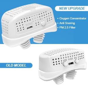 Anti snoring Devices,2024 New Atomization snoring Solution,Right Amount Fog,Adjustable Wind Force Sleep Apnea Devices for Comfortable Sleep