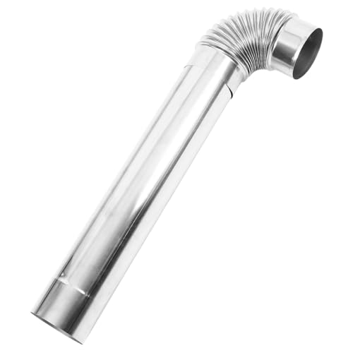 UKCOCO Conduit Évacuation De Cheminée pour Poêle Tuyau De Cheminée De Cuisine Tuyau De Poêle