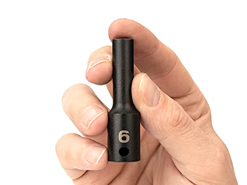 Image of TEKTON 3 /8 Inch Drive x 6 mm Deep 6-Point Impact Socket | SID13106