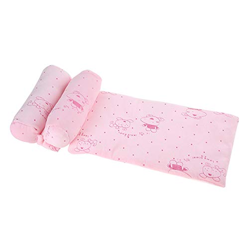 Material de Algodão, Travesseiro de bebê Recém-nascido, Travesseiro de bebê de Algodão Removível par