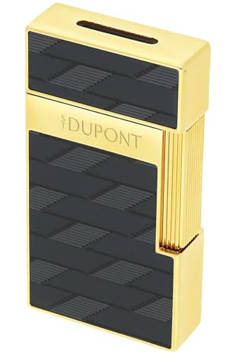 S.T. Dupont 025079 Feuerzeug Biggy Monogram 1872 Schwarz S.T. Dupont 025079 Feuerzeug Biggy Monogram 1872 Schwarz