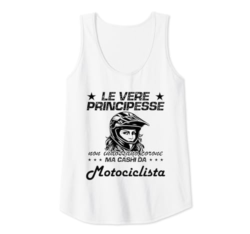 Donna Motociclista Regalo Detto Fresco Motociclismo donne Moto Canotta