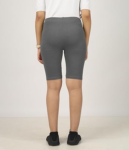 Image of KYDA Kids Girls's Stretchable Anti Bacterial Cycling Shorts, Yoga & Workout Gym Shorts