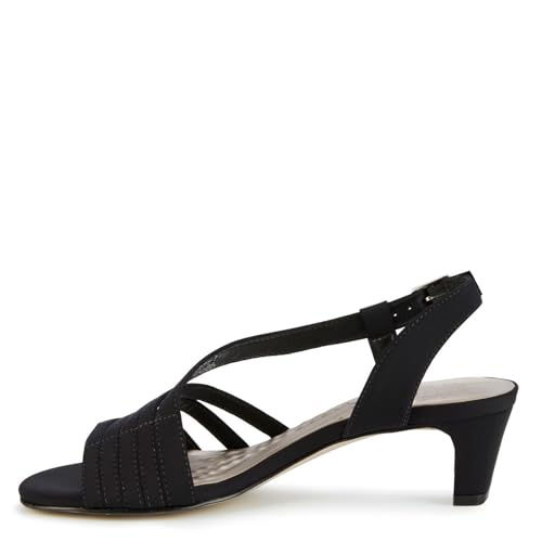 ROS Hommerson Lettie Womens Evening Pump Black Micro - 9.5 X-Wide4