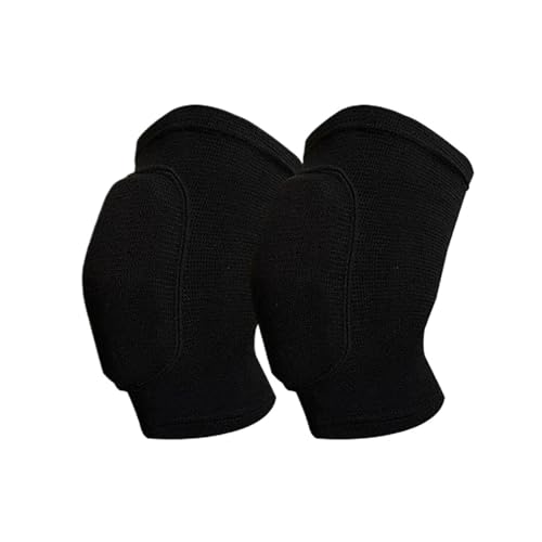 FDJZKFDU Knee Pads 1Pair Sports Knee Pads For Men Women Sport Compression Knee Brace For Dance Yoga Volleyball Football Running Cycling Tennis(Black,S(25-45kg))