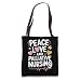 Palliative Care Nursing Design for Hospice Nurse Squad Tote Bag