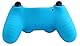 PS4 Silicone Skin + Grips (Blue)