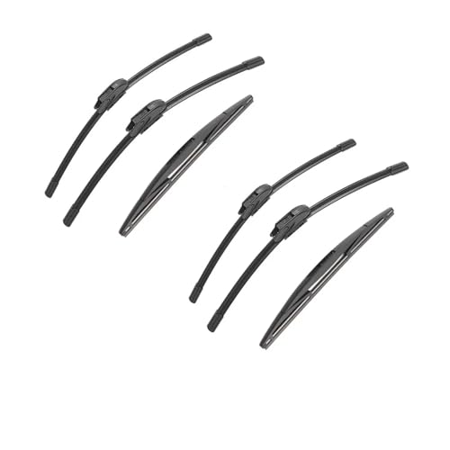 Essuie-glaces avant et arrière pour Nissan Note MK1 2006-2013 - Lot de 6 pièces complet