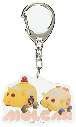 ＰＵＩ ＰＵＩ モルカー アクリルキーホルダー パトモルカー・救急モルカー