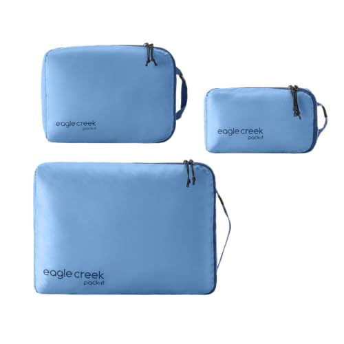 eagle creek Pack-It Isolate Cube Set XS/S/M Blue Dawn