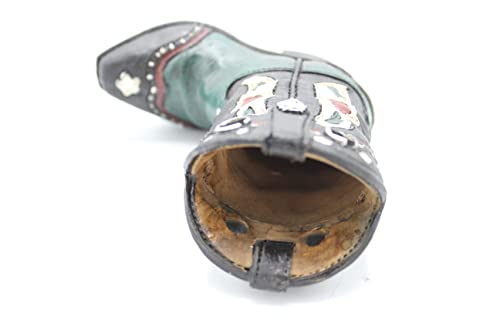 Lucky Gifts Western Cowboy Cowgirl Rustic Turquoise/Black Flower/Star Boot Vase Pen Holder Leather Look, Ph0018 #TOP5