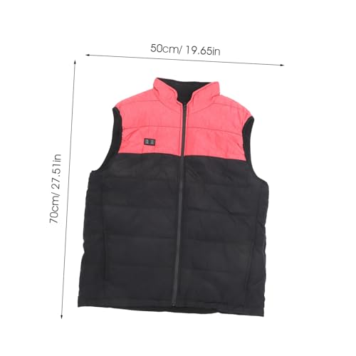 Chaleco calefactable unisex para mantener el calor corporal en trabajos exteriores 4