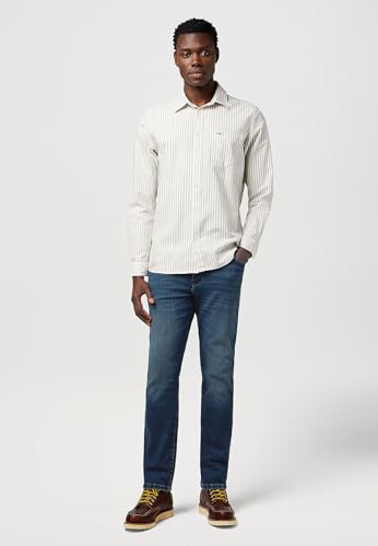 Wrangler - Jeans Herren - Slim Tapered Fit - Larston - Marine Tint – Ansicht 3