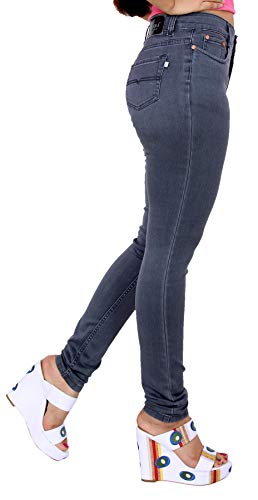 Image of FCK-3 Stretchable Denim Pencil Fit Regular Fit High Waist Jeans for Women