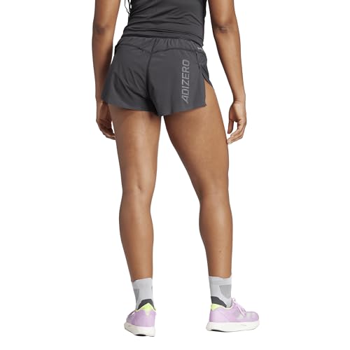 Adizero Short de corrida dividido, Preto, GG