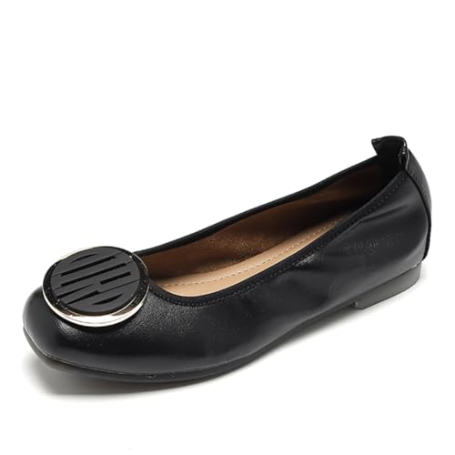 Ballerines confort semelle souple et bas talon pour femme