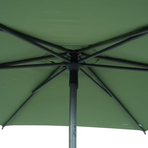 Parasol droit Soya Hespéride orientable avec haute protection UV - 3