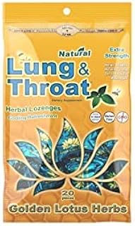Sponsored Ad - Golden Lotus Herbs Organic Lung & Throat Herbal Lozenges (3-Pack)
