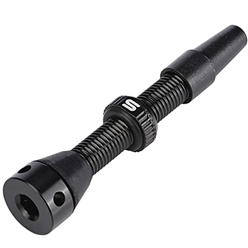 Liteone Tubeless Value Stems 44Mm Premium No Leak Tubeless Presta Valve Stems Kits With Integrated Value Core Remover Tool And Valve Stem Caps Fit Most Bicycle Tubeless Rims Pair Black #TOP5