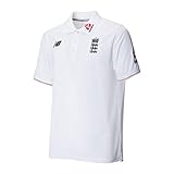 polo rugby inglaterra el corte ingles  New Balance Inglaterra Cricket formación Medios de comunicación Polo de Manga Corta para Mujer, Blanco