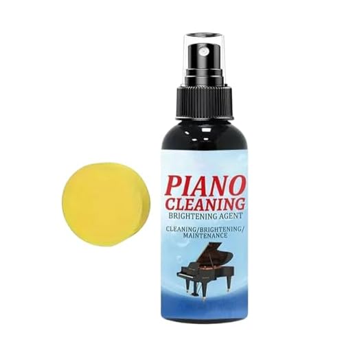 Huayeex Limpiador para Teclas de Piano en Spray | Limpiador y Abrillantador para Teclas de Piano - 100 ml De Capacidad Elimina Suavemente Huellas Y Manchas En Teclados Musicales Y De Computadora