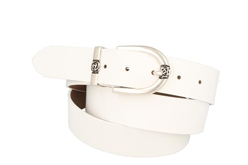 Ceinture blanc MGM Elenina 85 cm évitez les pantalons lâches avec élégance