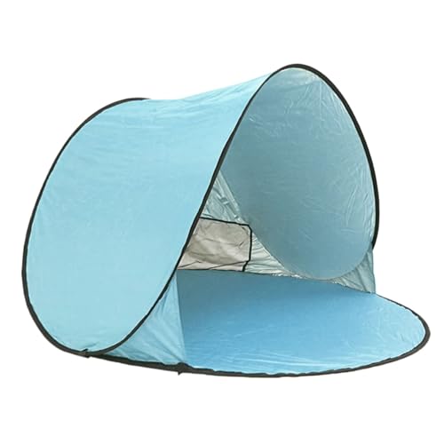 Tienda Playa Pop ùp – Campaña Automática Sin Montaje | Refugio Impermeable Protección UV50+ | Cúpula Poliéster Plateado con Malla Portátil para Patio Viaje Piscina Exterior