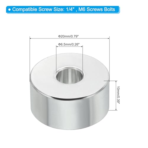 PATIKIL M6 Aluminum Spacers - Image 2