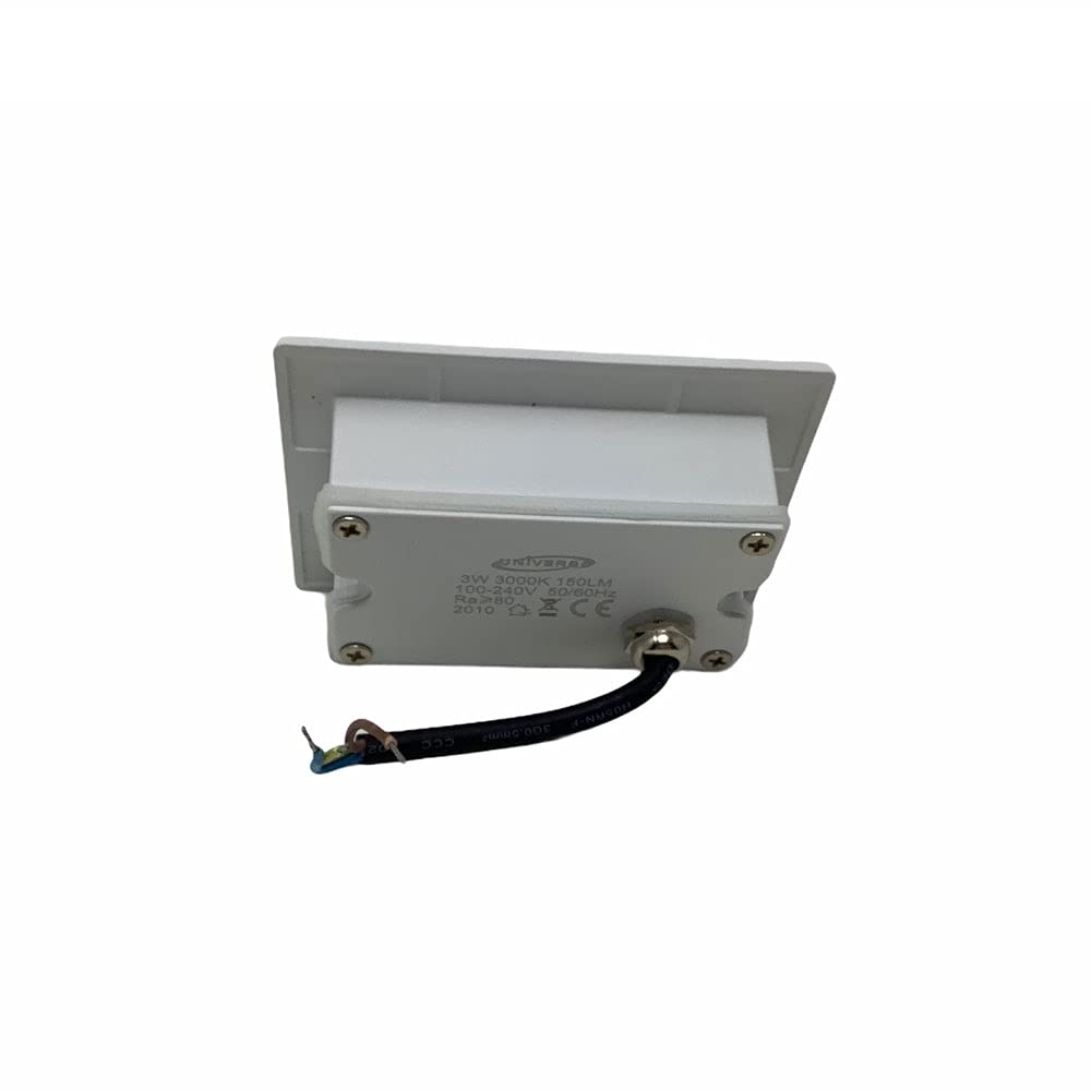 Vetrineinrete® Faretto A Led Incasso Calpestabile | 7W 7 Led | IP67 Esterno | Luce Calda 3000K | Per Vialetti E Giardini - 5