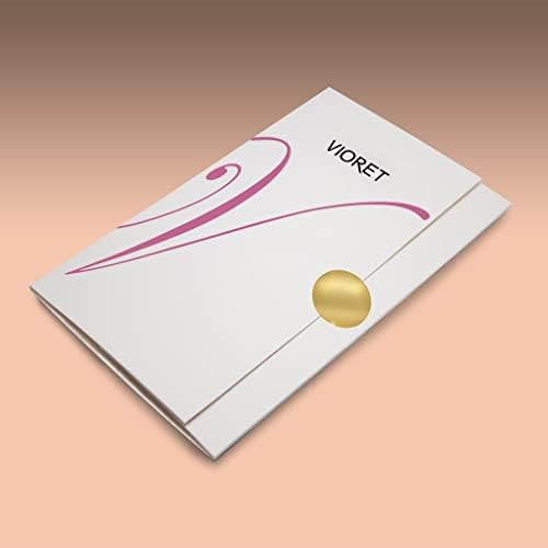 Pendientes de Mujer en Forma de Lazo y Cabezal de Bellota Chapados en Oro de 18K (Medida: 3,6 cm de Largo y 4,5x12 mm de Cabezal)
