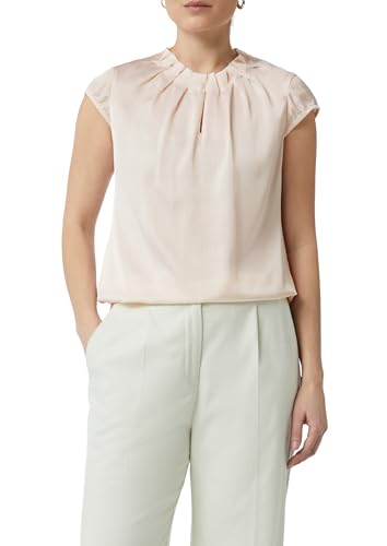 Blouse femme fluide en satin à motif parfait pour le bureau