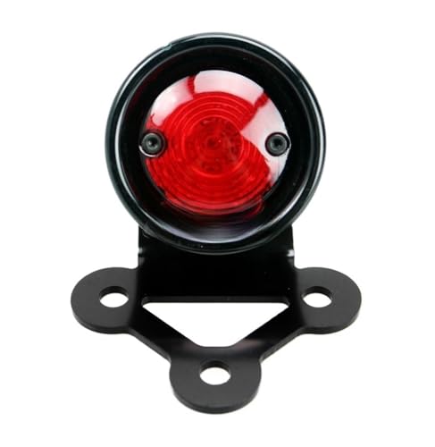Feu stop rouge 12V et feu arriere de plaque d'immatriculation moto pour Bobber XL 883