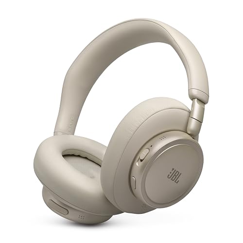 Image of JBL Live 780NC - Wireless Over-Ear True Adaptive Noise Cancelling Headphones, JBL Signature Sound with Hi-Res Audio, 2-mic Perfect Calls 2.0 with AI-Trained Algorithm, & Personi-Fi 3.0 (Champagne)