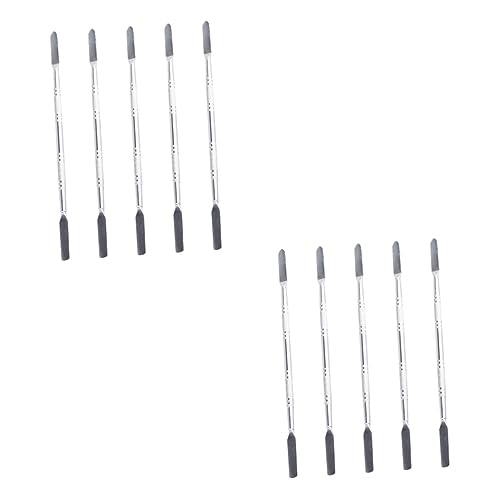 Mikikit Mackbook 10 Pcs Laptop Metal Opening Tool Pry Tool Opening Tool for Cellphone Phone Opening Tool Repairing Stick Laptop Laptops Notebook Computer Toolkit Laptop Repair Tools